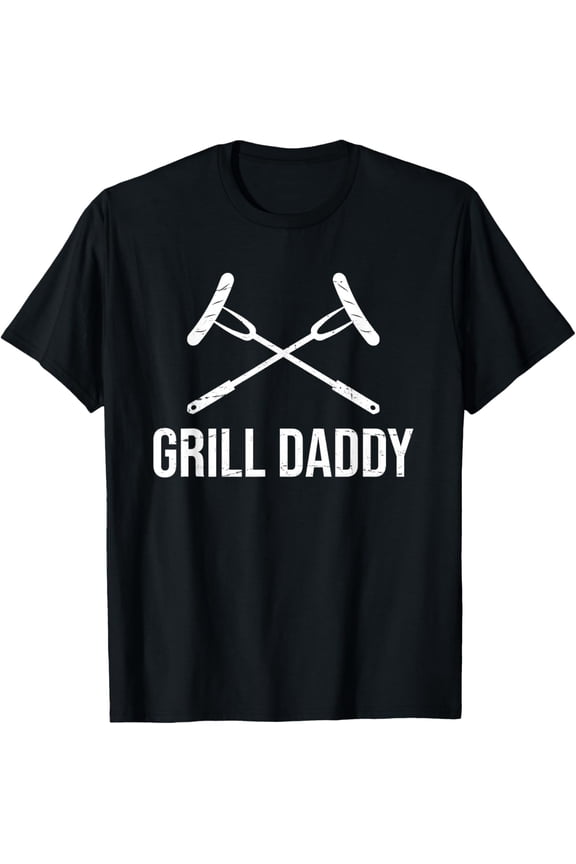 Grill Daddy Funny Fathers Day Gift-Grillfather-Grill Dad T-Shirt