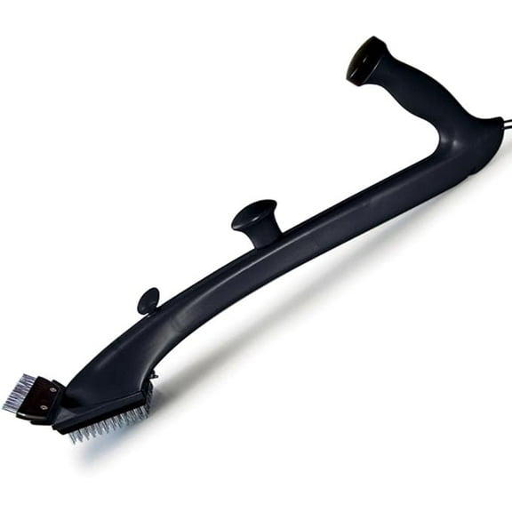 Grill Daddy GD12952S Pro Grill Brush Cleans BBQ Easily with Steam, High Temperature, Weather Resistant Plastic Made in the USA-Black