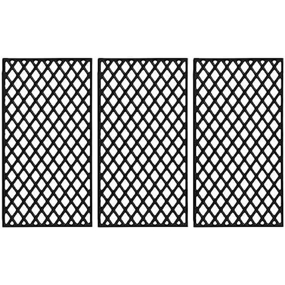 Traeger Grill Grate KIT0451 HDW436 Grill Replacement Parts for Ironwood 885 Pro 780 Traeger 780 Pro Cast Iron Cooking Grates HDW443 Traeger Pellet Somker Grill Parts BBQ Grill Grids 3pcs