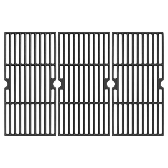 Grill Grates for Charbroil Advantage 4 Burner 463343015 463344015 463344116, Advantage 2 Coal Parts 463340516 Gas Grill, G467-0002-W1 Cast Iron Cooking Grids for Tru Infrared 463336016, 16 15/16"