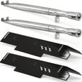 thumbnail image 1 of Grill Grates Kits for Dyna Glo Grill Replacement Parts 2 Burner, Dynaglo DGF350CSP, DGF350CSP-D, Heat Tent Plates, Burner Tubes and Cooking Grates for Dyna Glo 2 Burner Gas Grill Replacement Parts., 1 of 5