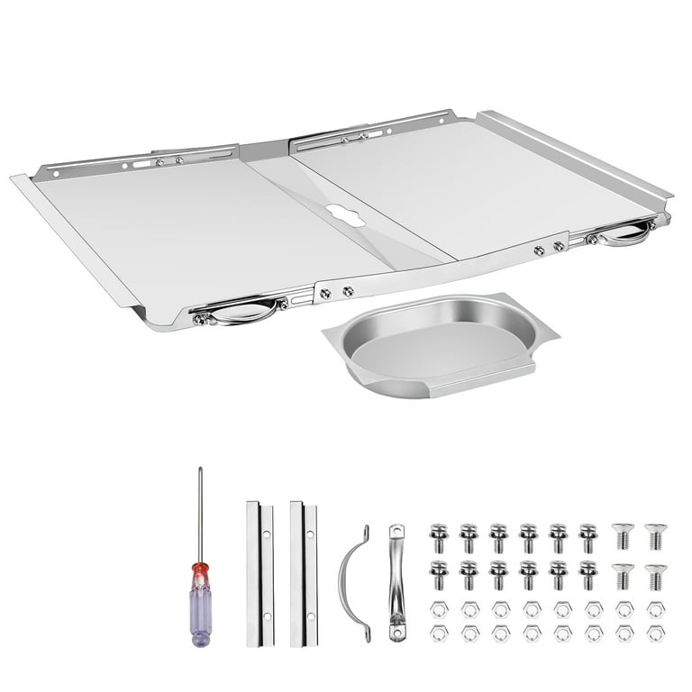 Grill Grease Tray with Catch Pan 24 30 Adjustable Grill Replacement Parts Stainless Steel Outdoor BBQ Drip Pan foExpert Grill Backyard and More Walmart