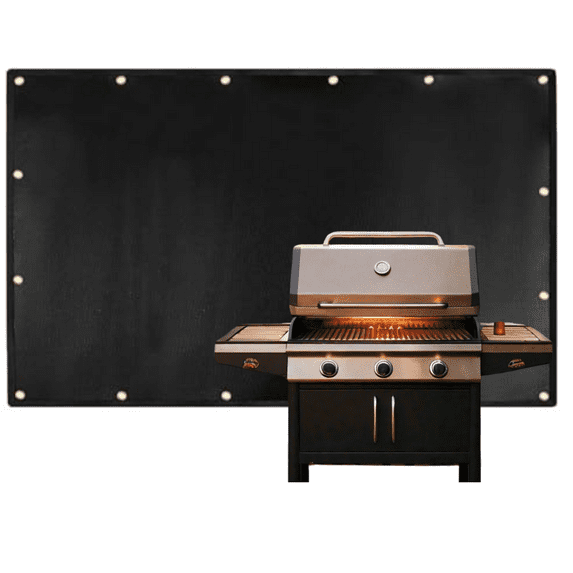 Grill Heat Shield, BBQ Heat Sheild Large 3X6 Ft XL ,Heat Shield For Wall Next To Stove, Stove Wall Protector,Balcony Privacy Screen Cover,Heat Cover For Wall Behind Grill