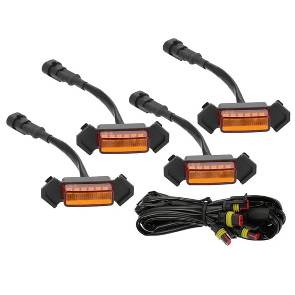 Grill LED Light Front Grille Lights Fit for Toyota Tacoma TRD PRO 2016-2022 Amber Light