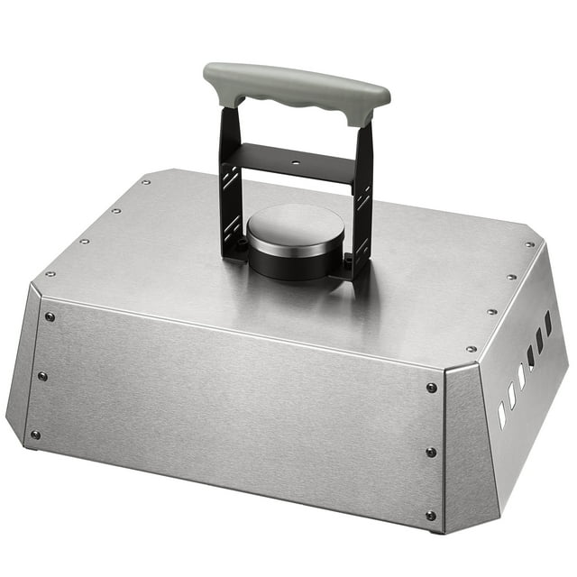 Grill Lid with Spice Box and Side Air Vents, Upper Cover fitonto