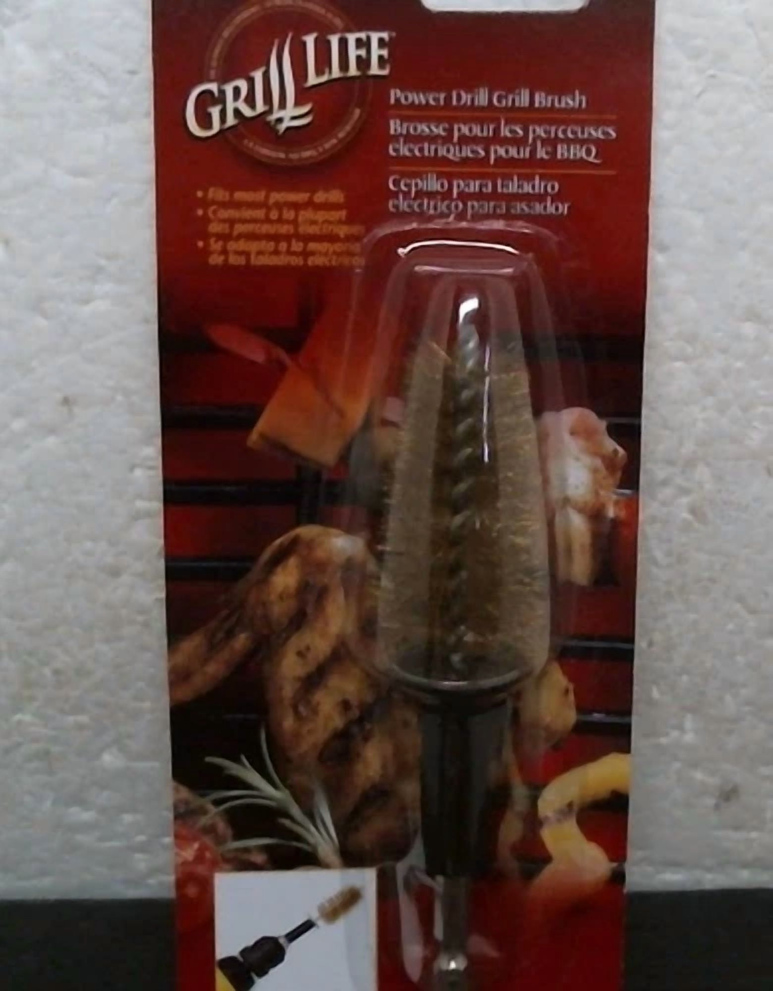 Grill Life D703-3146 Power Drill Grill Brush, Free Shipping