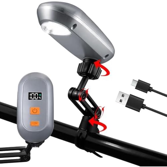 Grill Light for Outdoor, Rechargeable Automatic On/Off Tilt Sensor BBQ Light for Blackstone Griddle & Weber Grill, 360 Adjustable Universal Bracket, Barbecue Grilling Accessories Gifts for Men Dad