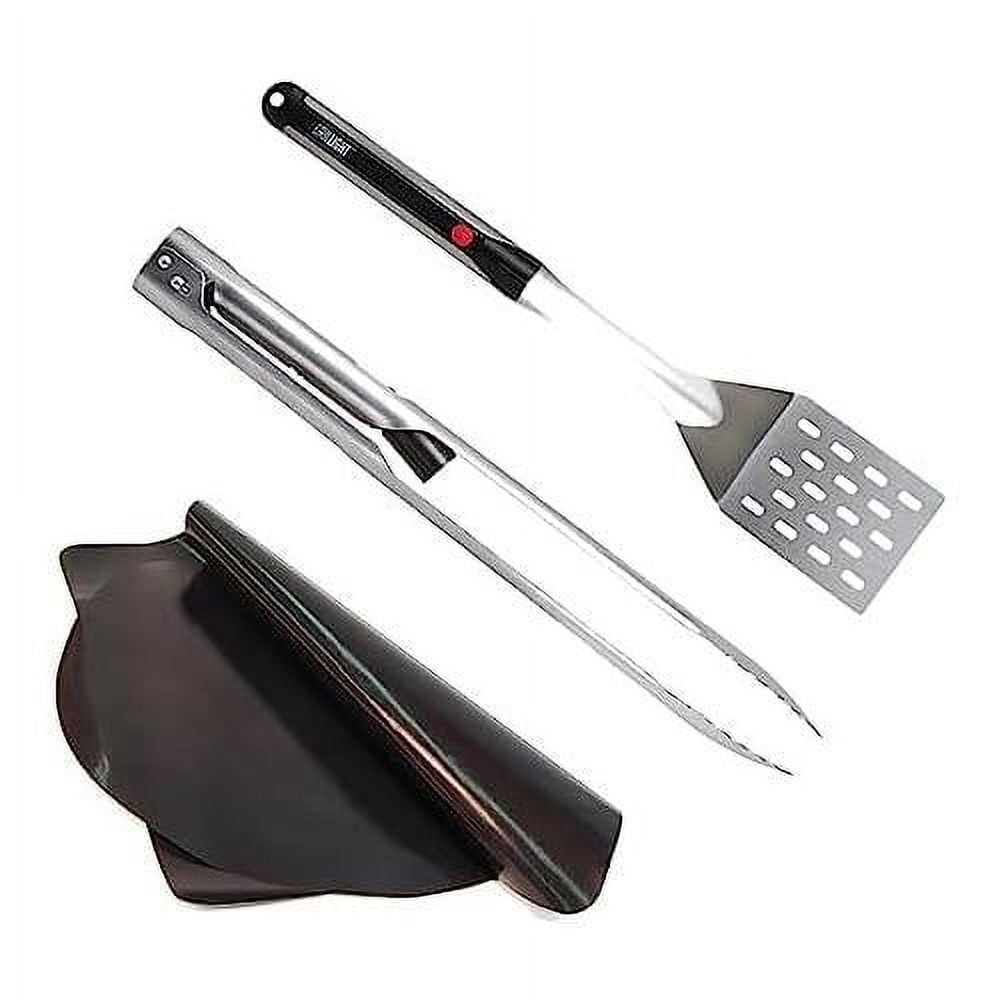 Grill Light Grill Spatula Tongs Grilling Mat Gift Set Restaurant