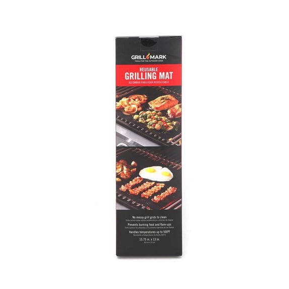 1 Pc, Grill Mark Fiber Cement Grill Cooking Mat 15.75 In. L X 13 In. W 1 Pk