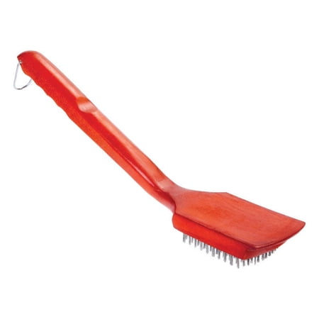 Grill Mark 70255 Stainless Steel Red/Silver Grill Brush