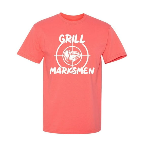 Grill Marksmen Sarcastic Humor Graphic Novelty Funny T Shirt
