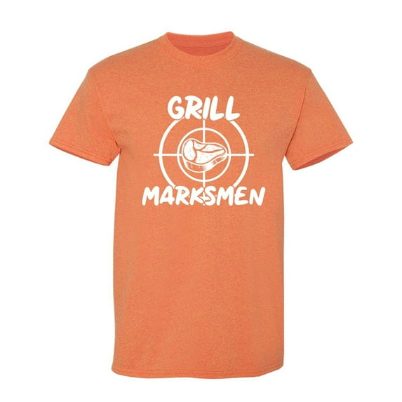 Grill Marksmen Sarcastic Humor Graphic Novelty Funny T Shirt