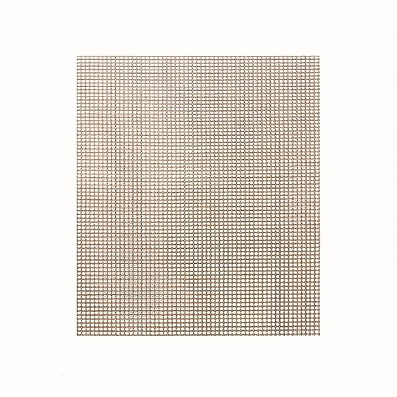 Grill Mat 11.8x15.7 Inches Non-Stick Mesh Sheet for Outdoor Grilling, Heat Resistant Reusable Cuttable Barbecue Accessory, Easy Cleaning Tool B275_Brown