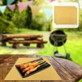 thumbnail image 1 of Grill Mat Fireproof Pad, Gold High-temperature Resistant, Non-stick Easy Clean Surface, Portable Reusable Outdoor Bbq Accessory, Camping Oven Protector, Topliu, 1 of 6