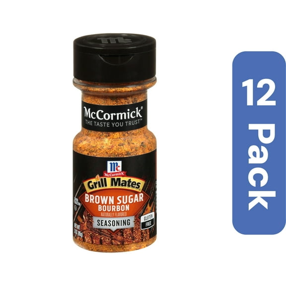 Grill Mates Brown Sugar Bourbon Spice 3 oz (Pack Of 12)