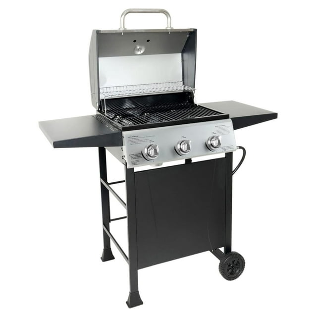 Grill Outdoor Barbeque 3 Burner Propane Gas Grill for Barbecue Cooking