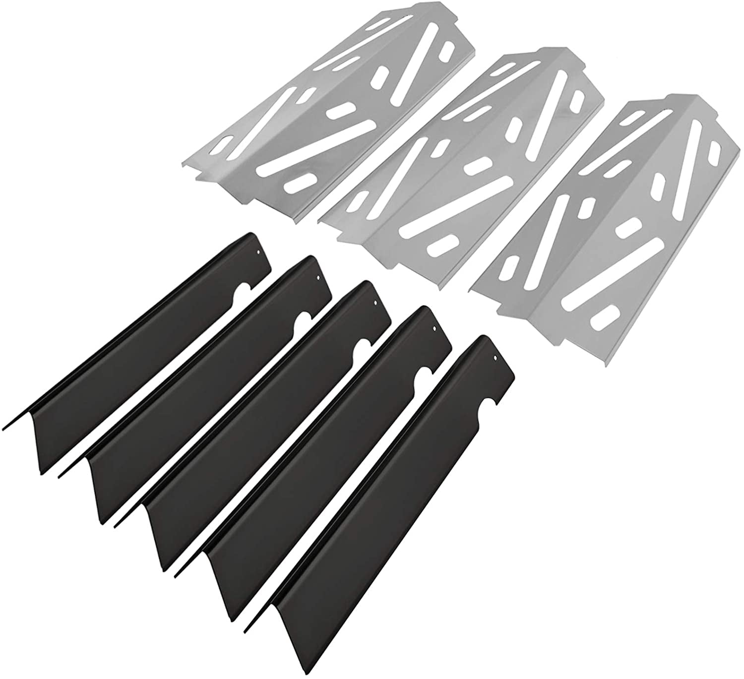 Grillrost & Flavorizer Bars Ersatz Für Weber Genesis II E-335, E-315, LX, S-Serie – Edelstahl, Inkl. Hitzeschutz