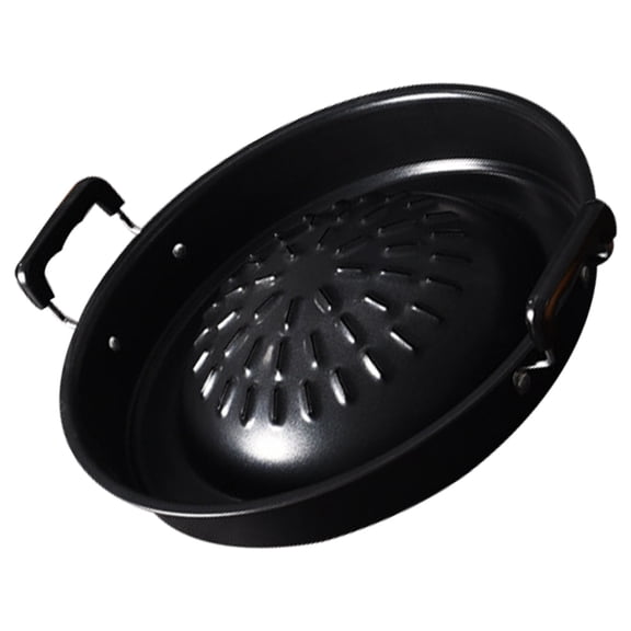 NIAIZEK BBQ Roasting Pan Set for Indoor Outdoor Cooking, Camping Gear, Restaurant Quality Cookware