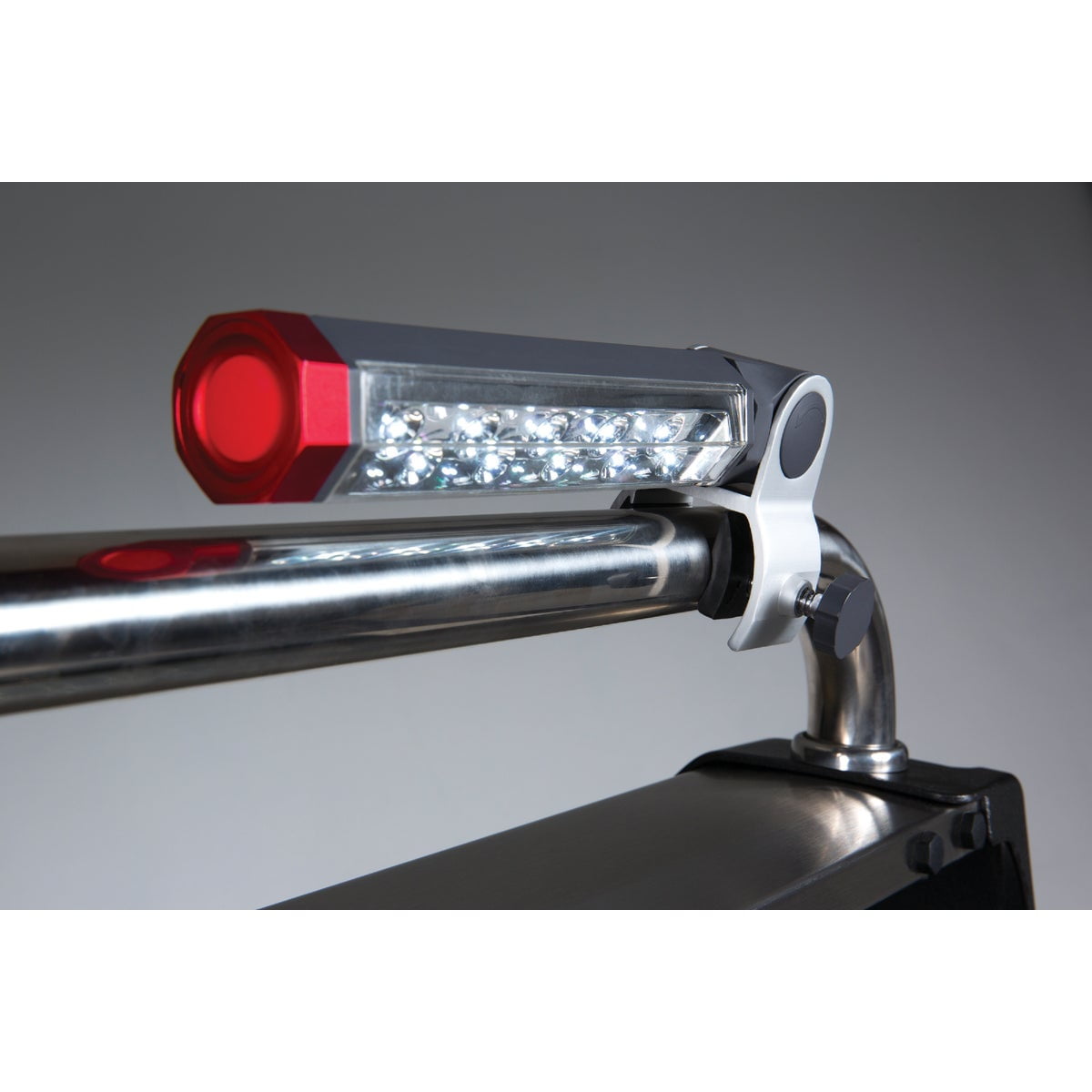 10-LED Battery Operated Grill Light with Aluminum Clamp