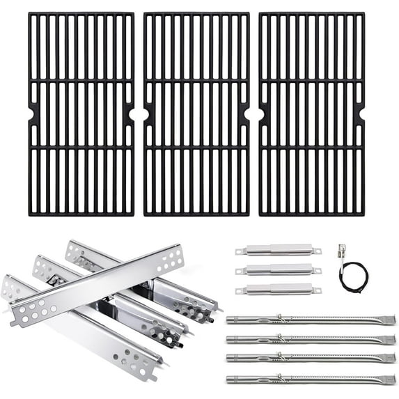 Grill Replacement Parts for Charbroil 463344015 Advantage 4 Burner Grill, Grill Grates & Burner & Igniter & Heat Shield & Carryover Tubes for Char-Broil Advantage 463344015 Item #606686 Lowe's