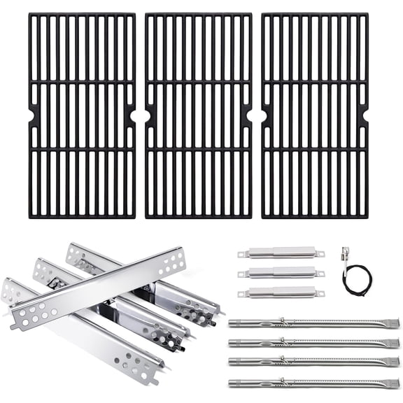 Grill Replacement Parts for Charbroil 463344015 Advantage 4 Burner Grill, Grill Grates & Burner & Igniter & Heat Shield & Carryover Tubes for Char-Broil Advantage 463344015 Item #606686 Lowe's