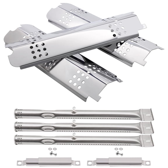 Grill Replacement Parts for Charbroil Gas2Coal 463340516 463370519 463370516 Gas 2 Coal Grill Models, G421-0500-W1 G466-2500-W1 Burner G553-0002-W1A Heat Tent G432-0078-W1 Carry Over Tube