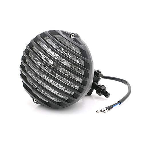 Grill Retro Vintage Headlight Lamp For Dyna Touring Sports Chopper Bobber Shadow Cafe Racer