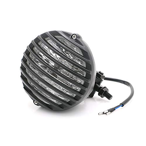 Grill Retro Vintage Headlight Lamp For Dyna Touring Sports Chopper Bobber Shadow Cafe Racer
