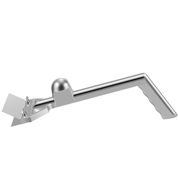 Grill Scraper Stainless Steel Griddle Scraper Set Anti Scald Barbecue Spatula Heat Resistant Griddle Cleaning Kit for Outdoor