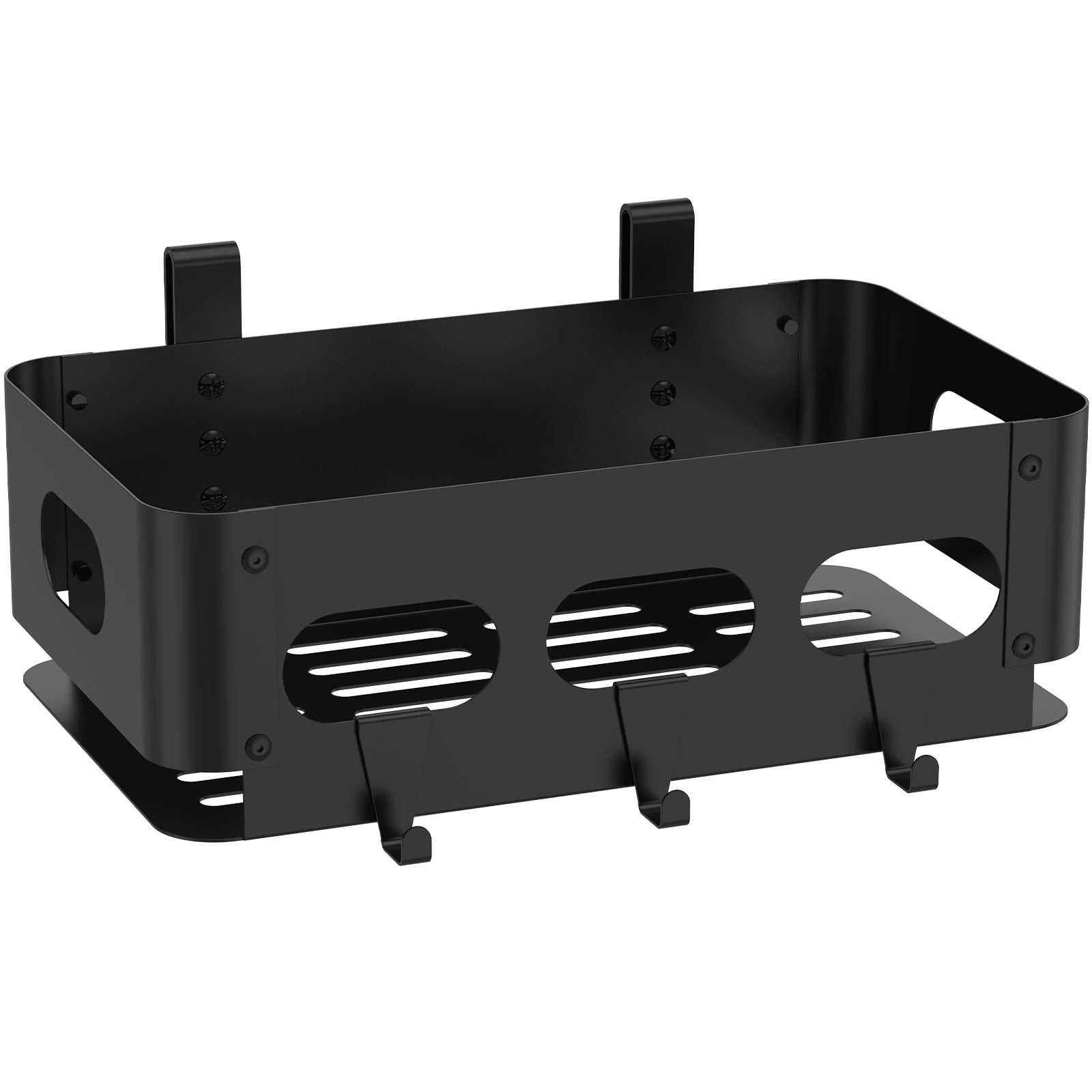 Grill Storage Bin Rustproof Iron Grill Caddy Organizer Space Saving ...