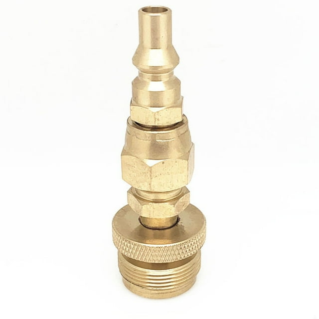 Grill Stove RV 1LB Propane Disposal Adapter Regulator with 1/4\" Quick Connect