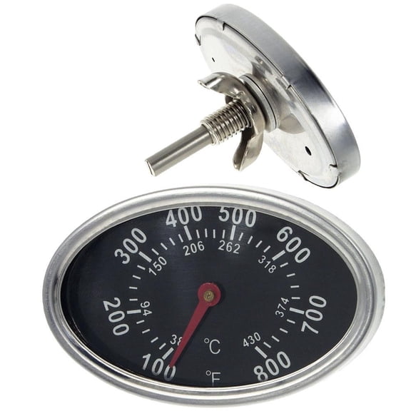 Grill Thermometer Oval For All BBQ Gas Grills