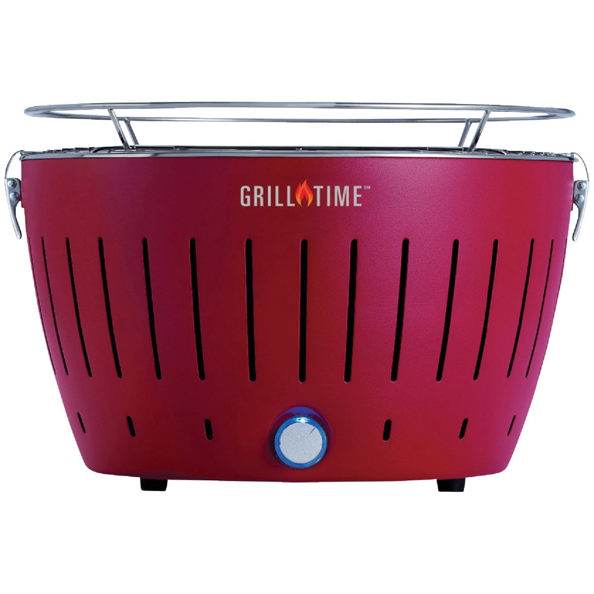 Grill Time Tailgater GT Regular Pack Portable Charcoal Grill - Red — Residential Use, Standard Application