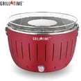 thumbnail image 1 of Grill Time Tailgater GT Regular Pack Portable Charcoal Grill - Red, 1 of 1