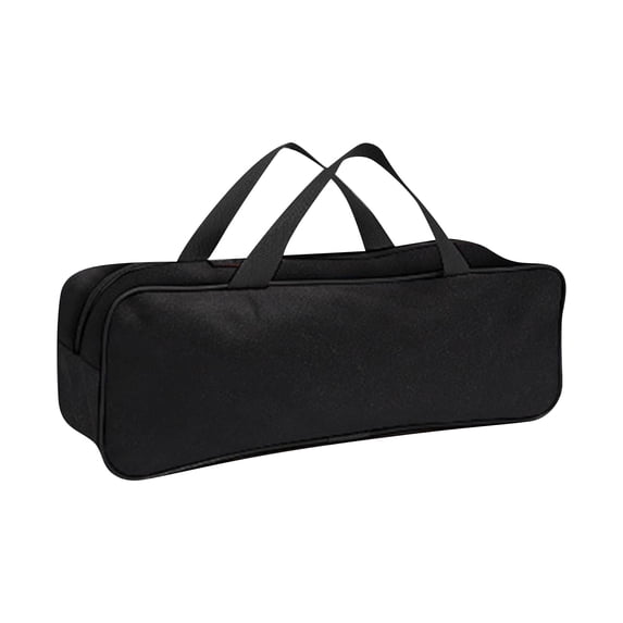 Grill Tool Storage Bag, Heavy-Duty Large Capacity Grill Utensil & Accessory Storage, Oxford Fabric Tool Bag for Barbecue, Camping, Tailgating – Reinforced Base Holds 33 lbs, Easy Carry Handle, 1PC