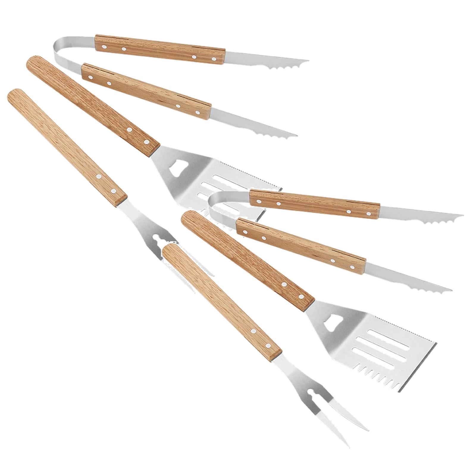 Grill Tools Set, BBQ & Grilling Accessories Outdoor Utensils, Heavy ...