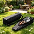 thumbnail image 1 of Grill Utensil Storage Bag,Portable Long Tool Bags, Foldable Grills Utensil Bag, with Handle Black Multi-Purpose, Grill Storage Bags for Outdoor Grilling Camping Picnic BBQ, 1 of 7
