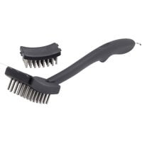 GrillPro Grill Cleaning Brush with Replacement Head - Steel Coil Bristles - 18.3 In, 2 Piece