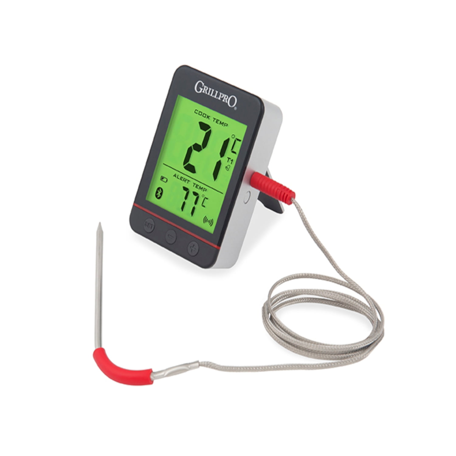 GrillPro Bluetooth Grill Thermometer with LCD Display