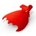 thumbnail image 1 of Grillbot Heat-Resistant BBQ Utensil Shield, BPA-Free Silicone, Universal Fit, Bat, Red, 1 of 8