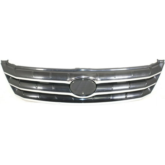 Grille 2005-2007 For Toyota Avalon Textured Black w/Chrome Molding