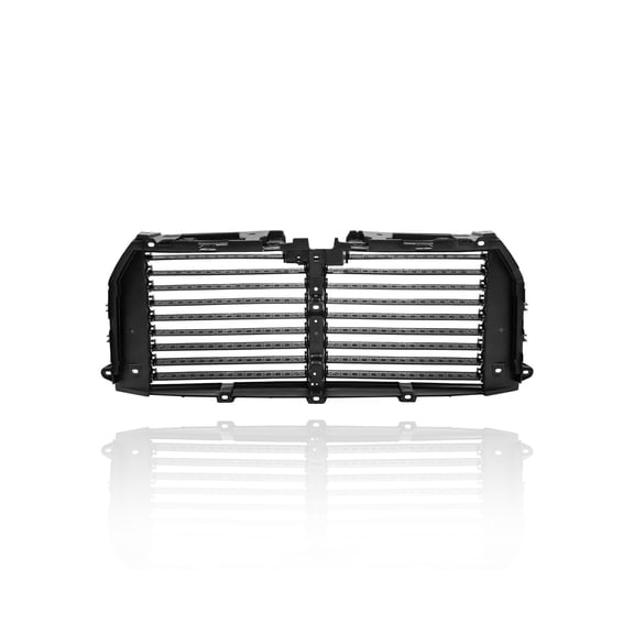 Grille Air Intake - Compatible/Replacement for '15-17 Ford F-150 6/8Cy 2.7T/3.5L/3.5T/5.0L - Active Shutter, FL3Z8475F, CAPA