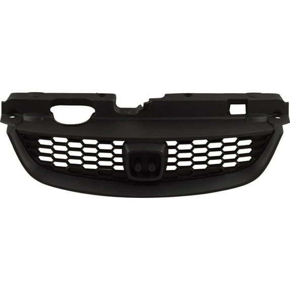 Grille Assembly Black For 2004-2005 Honda Civic Coupe