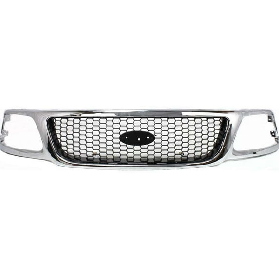Grille Assembly Chrome For 1999-2003 Ford F-150 / 1999 F-250