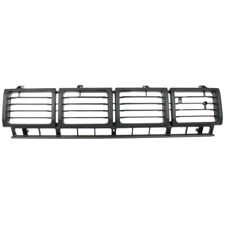 Grille Assembly Compatible With 1980-1981 Toyota Pickup Painted Black Shell  and Insert