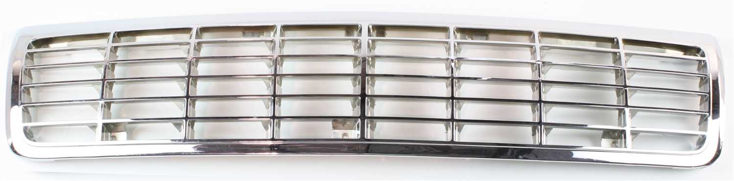 Grille Assembly Compatible With 1991-1996 Chevrolet Caprice Chrome Shell and Insert