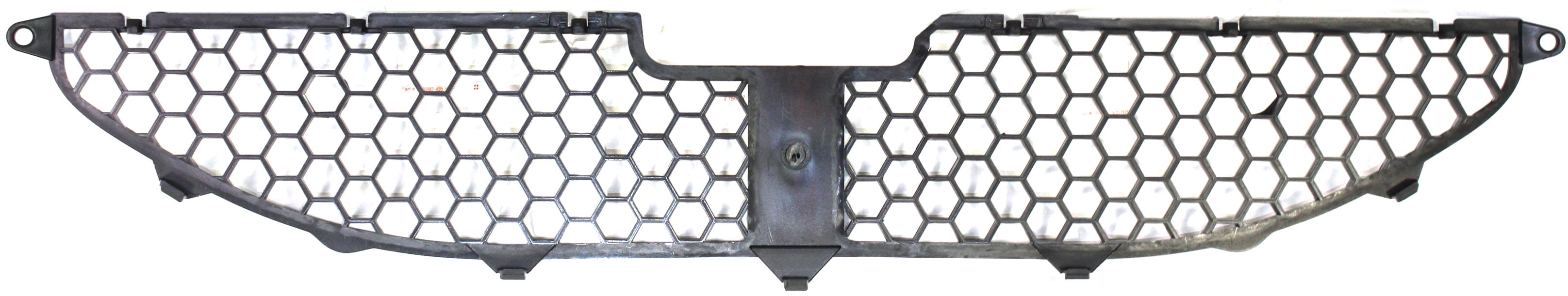 Grille Assembly Compatible With 1996 Ford Mustang Textured Black Shell and Insert