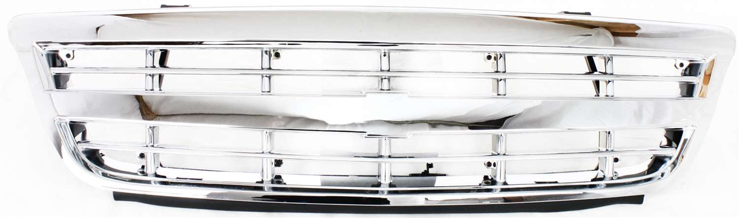 Grille Assembly Compatible With 2001-2005 Chevrolet Venture Chrome Shell and Insert