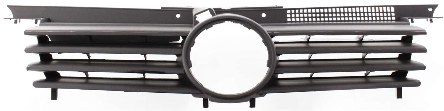 Grille Assembly Compatible With 2001-2005 Volkswagen Jetta Sedan Black Shell and Insert