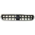 thumbnail image 1 of Grille Assembly Compatible With 2003-2004 Subaru Outback Chrome Shell with Painted Silver Black Insert, 1 of 3